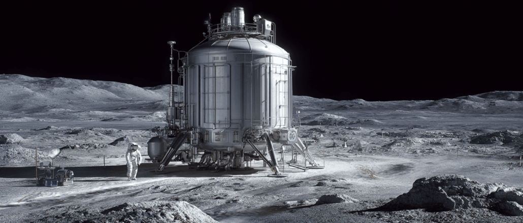 Nuklearreaktor auf dem Mond, NASA