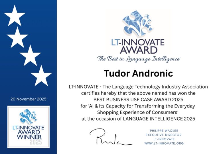 LT-Innovate Award 2025 für Tudor Andronic